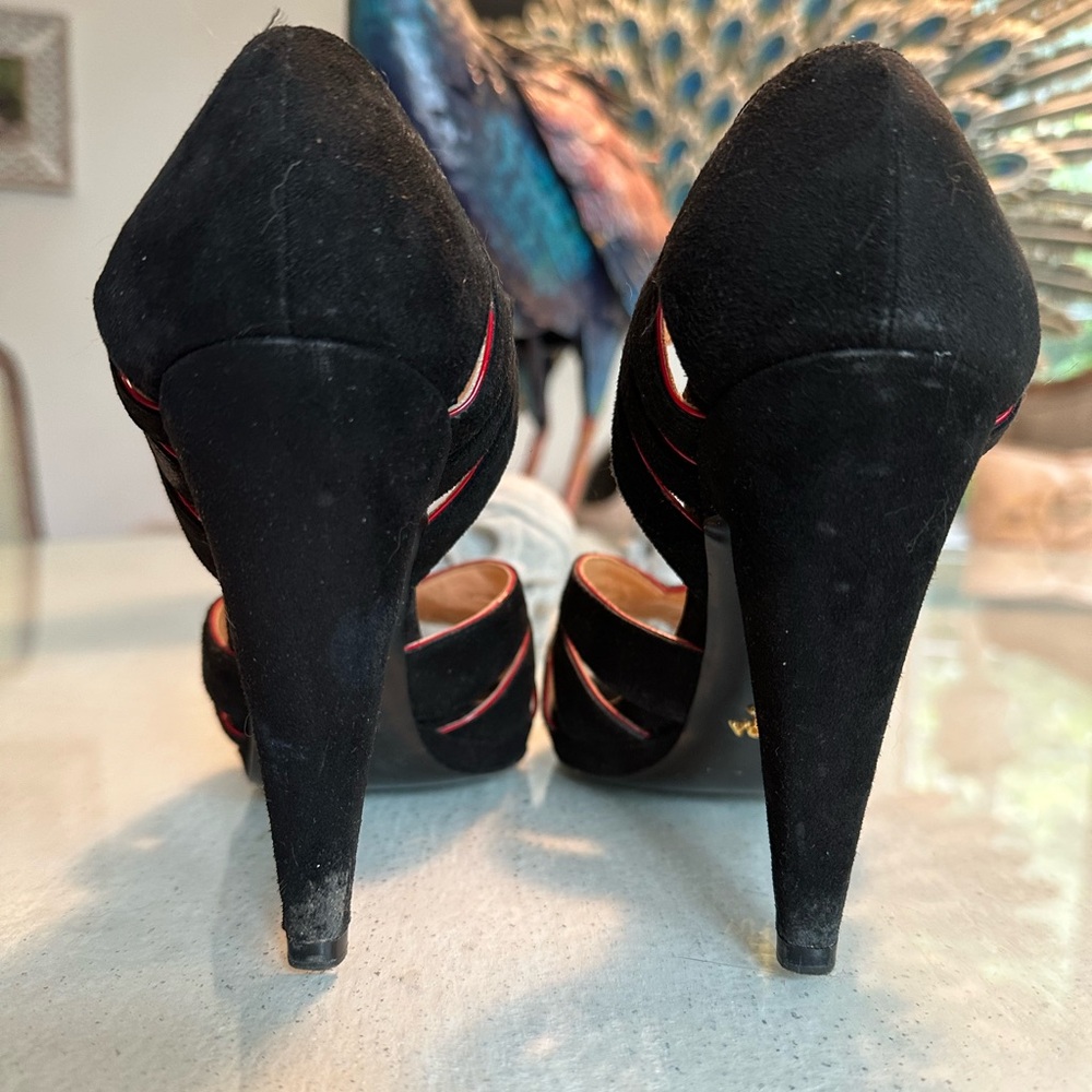 Prada suede heels - Picture 7 of 14